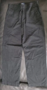 Polo Ralph Lauren Boys Pants Size 14 Black Flat Front Chino Dress Pant School - Picture 1 of 10