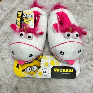 Minions Cattivissimo Me Soffici Unicorno Pantofole Bambini Taglia 13/1 EU 31 c3 - Foto 1 di 3