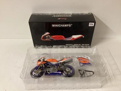 Minichamps Modell 1:12 Ducati 998 F01 J.Toseland WSB 2002 Team HMPlant OVP neu ! - Bild 1 von 4