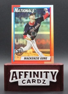 2025 Topps Update Series - 1990 Mackenzie Gore #U90-20 Washington Nationals - Picture 1 of 2