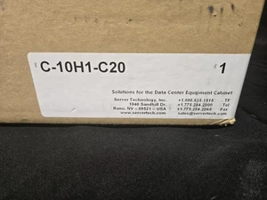 Server Technologies Inc. Sentry Metered Cabinet Distribution Unit P/N:C-10H1-C20 - Picture 1 of 5