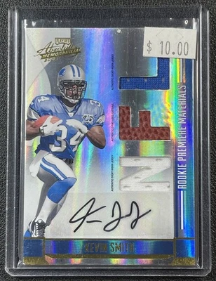 KEVIN SMITH 2008 ABSOLUTE MEMORABILIA ROOKIE PREMIERE JERSEY BALL AUTO /299 RC - Image 1 of 2