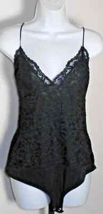 Express Body Contour Women's Black Lace One Piece Bodysuit Size XL NWT - Picture 1 of 2
