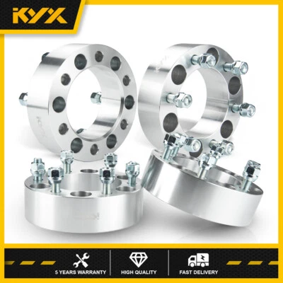 Adaptadores espaciadores de rueda 4 piezas de 2" 6x5,5 a 6x5,5 para Nissan Titan Infiniti QX56 Foto 1 de 4