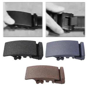 Mens Ratchet Belt Buckle Automatic Slide Buckle for Apparel Accessories Pants - Picture 1 of 22