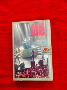 Mr Big Live RARE orig Cassette tape INDIA indian Clamshell Magnasound 1994 - Picture 1 of 4