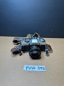 Minolta XG-M 35mm SLR Film Camera w/ 50mm 1:2 Lens Works Ships Fast!!! - Picture 1 of 10