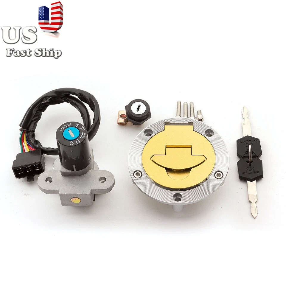 Ignition Switch Gas Cap Seat Lock Set w/2 key For M900 1999-2004 Cagiva mito125 - Image 1 of 4