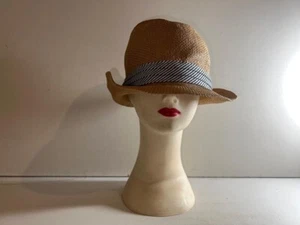 Gap Girls Kids Brown Floppy Wide Brim Summer Sun Holiday Beach Hat OLS-HT015 - Picture 1 of 5