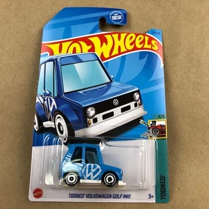 2023 Hot Wheels Treasure Hunt Tooned Volkswage Golf MK1 176/250 1:64 Diecast Car - Picture 1 of 7