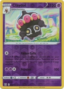 x1 Claydol - 058/163 - Rare - Reverse Holo Pokemon SS05 Battle Styles M/NM - Picture 1 of 1