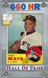 Willie Mays HOF Kaufen Sie 1-50 % Rabatt auf 2nd San Francisco Giants NY Mets 660 HR 3283 Hits - Bild 1 von 52