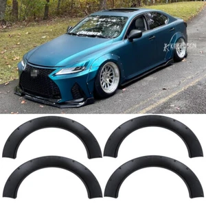 4.5" Fender Flares Extra Wide Body Wheel Arches For LEXUS IS200t IS300 IS350 - Picture 1 of 12