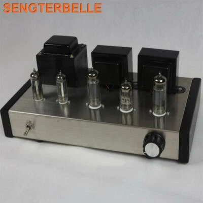 HiFi 6N2 Push 6P1 Tube Power Amplifier Audio 3.5W+3.W Class A Vacuum Tube Amp - Image 1 of 2