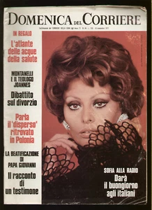 DOMENICA 46/1971 LOREN LONG KESH LAGER IRELAND PAPA GIOVANNI XXIII BERTOLASSI - Imagen 1 de 1