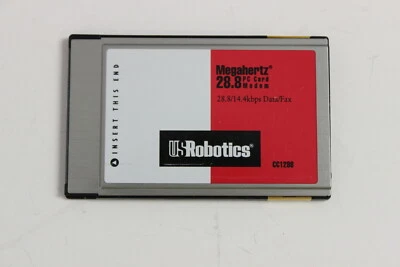US ROBOTICS CC1288 MEGAHERTZ 28.8 PC CARTÃO MODEM 28.8/14.4KBPS DADOS/FAX - Imagem 1 de 4