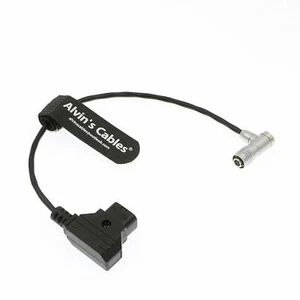 Power Cable 4 Pin Female Right Angle to D-Tapfor Portkeys BM5 BM7 Monitor - Bild 1 von 6