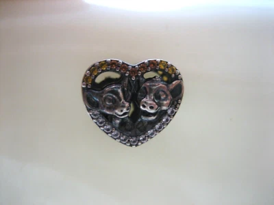 DISNEY PANDORA SIMBA & NALA THE LION KING STERLING SILVER CHARM - Image 1 of 4