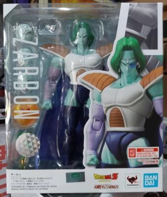 Figura de acción Bandai S.H.Figuarts Dragon Ball Z ZARBON SHF nueva Foto 1 de 4