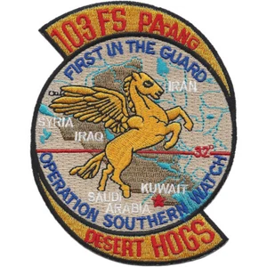 103rd Fighter Squadron Operation Southern Watch Patch - Picture 1 of 6