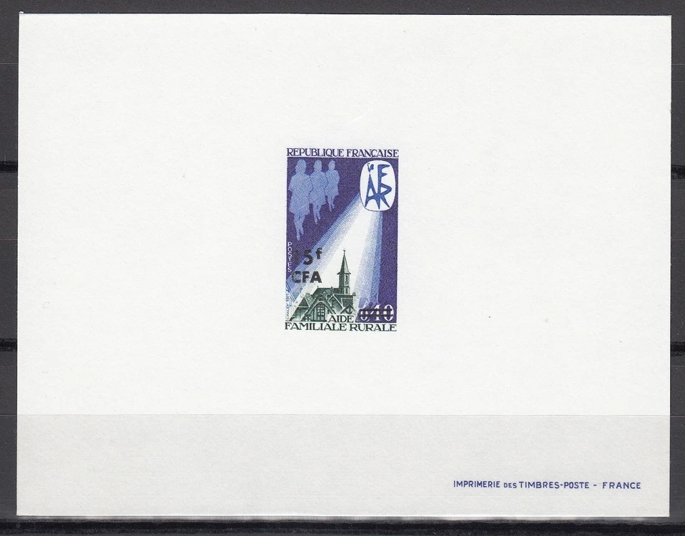 Reunion Sc373 Village, Rural Family Aid, Deluxe Proof - Image 1 of 1