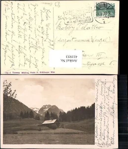 411953,Foto Ak Bauernhaus Bergkulisse Landwirtschaft pub J. Thomas Mödling - Picture 1 of 1