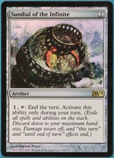 Sundial of the Infinite FOIL Magic 2012 / M12 HEAVILY PLD CARD (148449) ABUGames