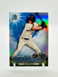 2023 Bowman Chrome Sal Frelick Sights On September - Picture 1 of 2