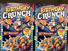 LIMITED EDITION CAP’N CRUNCH’S 60Th BIRTHDAY CRUNCH CEREAL BOX SEALED HTF