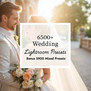 6500+ Wedding Lightroom Presets + 5900 Bonus Mixed Presets - Picture 1 of 2