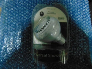 Delta Universal Showering 4-Setting Massage Showerhead 52102-WH-PK - Picture 1 of 4