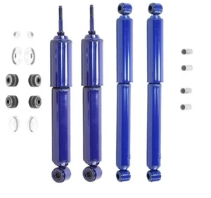 Front & Rear Shock Absorbers Monroe Matic Plus For Nissan Frontier Pickup 4WD - Picture 1 of 1