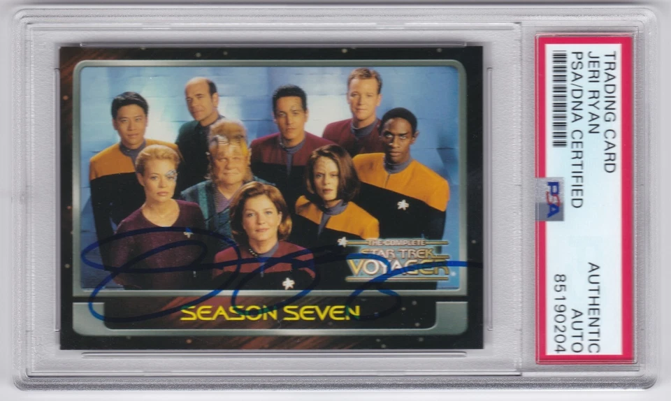 JERI RYAN PSA DNA HANDSIGNIERT SIGNED SEVEN OF NINE STAR TREK VOYAGER CAST - Bild 1 von 1