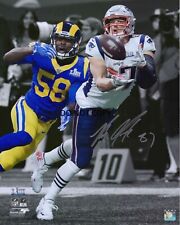 Rob Gronkowski New England Patriots Signed 8x10 Photo Super Bowl LIII REPRINT
