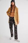 Free People Driftwood Rocky Embroidered Floral Jeans Size 29