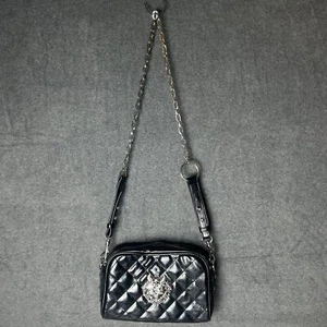 Killstar Crossbody Purse Sacred Heart Pentagram Black Faux Leather - Picture 1 of 8