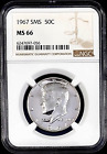1967 SMS Kennedy Half Dollar certified MS 66 by NGC!  sku 056