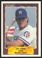 1990 ProCards   Jeff Conine #1017 Memphis Chicks