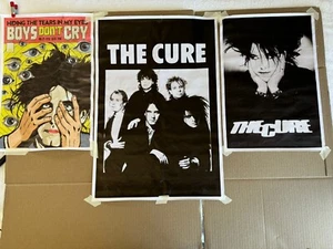 ✅Lot of 3 ✅THE CURE Band ✅Boys Don’t Cry ✅Canvas Posters wall art ✅16x24 ✅18x12 - Picture 1 of 12