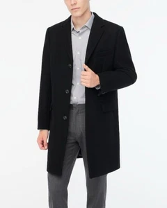 J Crew Factory Men’s Thompson Wool Topcoat New Size 42 $398 - Picture 1 of 14