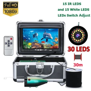 7" LCD 30m Unterwasser Angeln Kamera Fischfinder für Meer/Eisangeln AHD 1080P - Bild 1 von 12