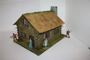 1706 Old West, Blockhaus, Barren Edge, zu 7cm Sammelfiguren, Fertigmodell, GMK - Picture 1 of 10