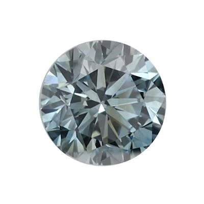 0.58 Ct Blue VS2 IGI Certified Lab Grown Diamond - Excellent Cut & Quality - Image 1 of 4