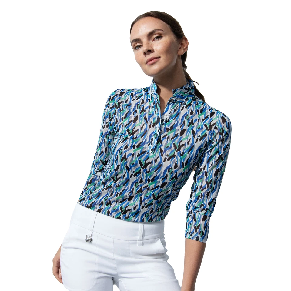 Polo de golf Daily Sports Digne Mesh 3/4 para mujer Foto 1 de 1