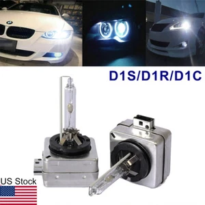 2PCS D1S D1R D1C 6000K Super White Xenon Headlight Light Bulbs HID Replacement - Picture 1 of 11