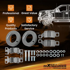 Front 2" Rear 2" Leveling Lift Kit Fit for Jeep Cherokee KL Coil Spacer 14-23 - Picture 1 of 15