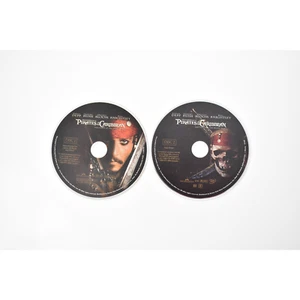 Disney PIRATES OF THE CARIBBEAN DVD Movie 2 Disc The Curse of the Black Pearl - Imagen 1 de 2