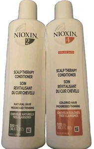 Nioxin System #2 & #4 Conditioners Scalp Therapy Set 10.1 oz . Free Ship! - Picture 1 of 2