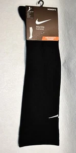  Nike Elite Socks High Intensity Training Black Women's New Size Medium - Picture 1 of 4