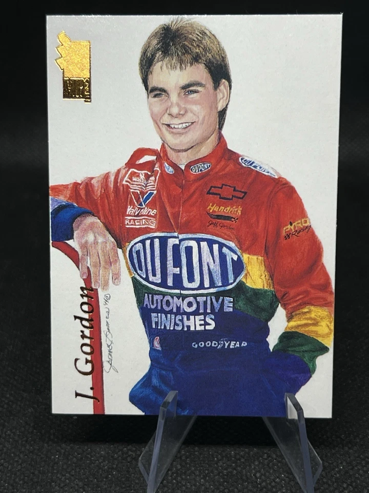 1994 Press Pass  Portraits VIP - Jeff Gordon #74 - Image 1 of 2